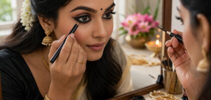 How to Apply Kajal and Eyeliner Perfectly