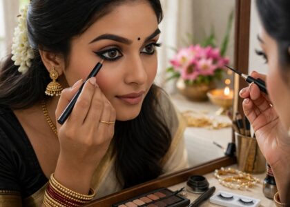 How to Apply Kajal and Eyeliner Perfectly
