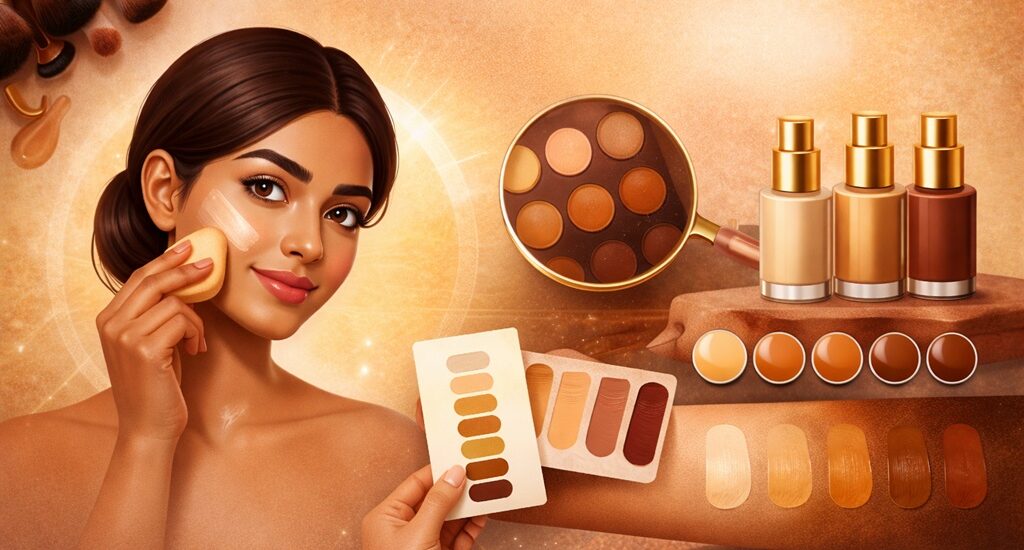 How to Find Your Perfect Foundation Shade for Your Skin Tone